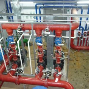 Трубопроводная арматура для торгового центра «Горки Парк», г. Казань