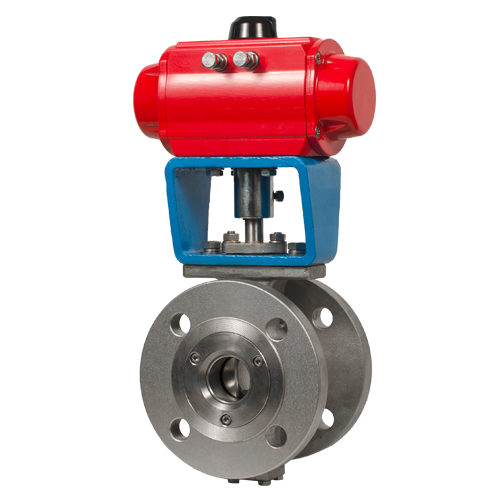 Краны шаровые cегментные АДЛ BV31