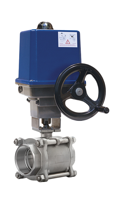 Краны шаровые АДЛ BV17 с электроприводом