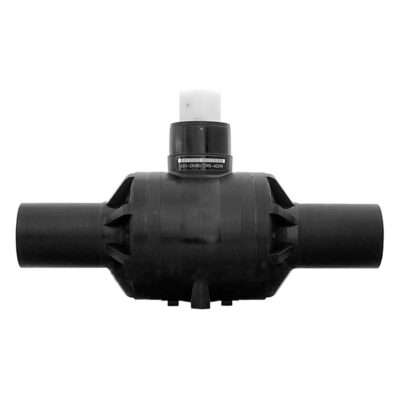 Шаровой кран из ПЭ-ВП 1/4 оборота SDR 11 KHP