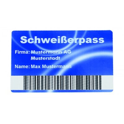 Паспорт сварщика