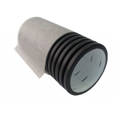 Труба гофрированная ПНД дренажная перфорация, фильтр (ДГТ)