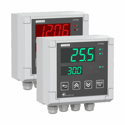 2ТРМ0 двухканальный измеритель с интерфейсом RS-485