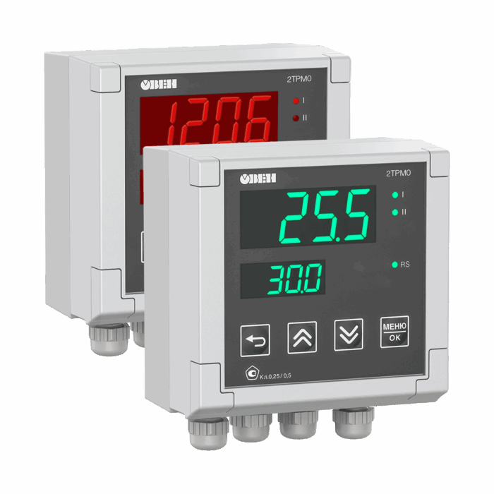 2ТРМ0 двухканальный измеритель с интерфейсом RS-485