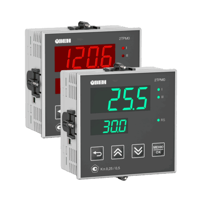 2ТРМ0-Щ1.У2 двухканальный измеритель с интерфейсом RS-485