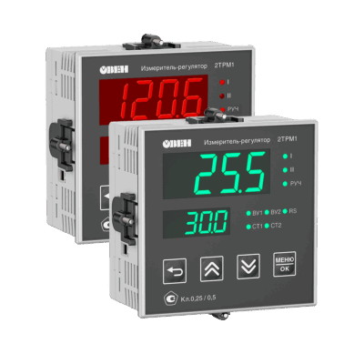 2ТРМ1-Щ1.У2 погодозависимый двухканальный регулятор с RS-485