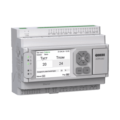 АЙРА360 конфигурируемый контроллер вентиляции
