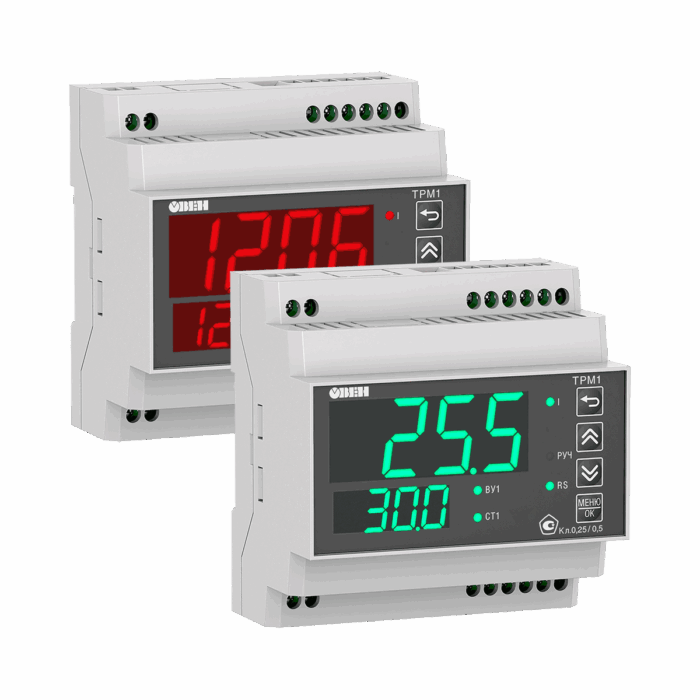 ТРМ1-Д.У2.RS регулятор с интерфейсом RS-485