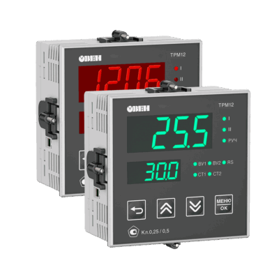 ТРМ12-Щ1.У2 ПИД-регулятор для задвижек с RS-485