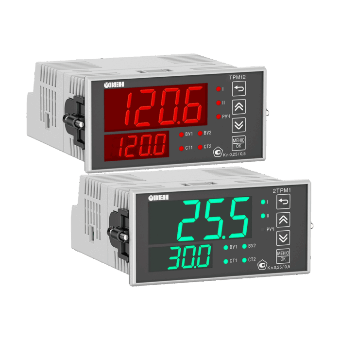 ТРМ12-Щ2.У2 ПИД-регулятор для задвижек с RS-485