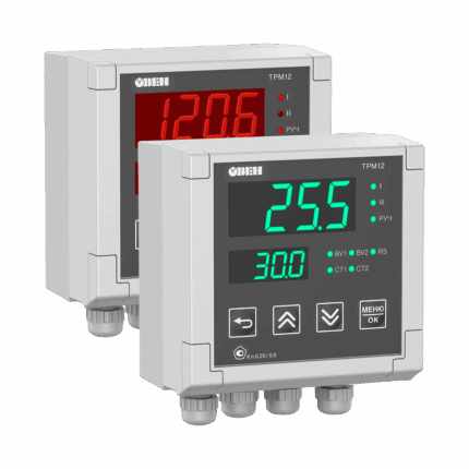 ТРМ12 ПИД-регулятор для задвижек с RS-485