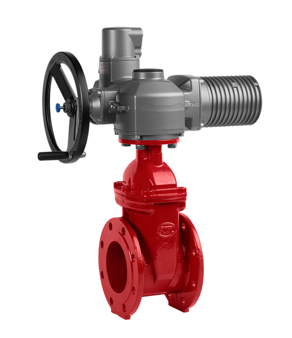 Задвижки запорные Гранар KR15 с электроприводом