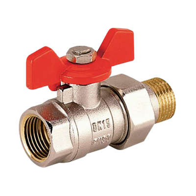 Краны шаровые SH Бостон с американкой/накидной гайкой