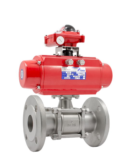 Краны шаровые АДЛ BV17 с пневмоприводом 1 Краны шаровые АДЛ BV17 с пневмоприводом