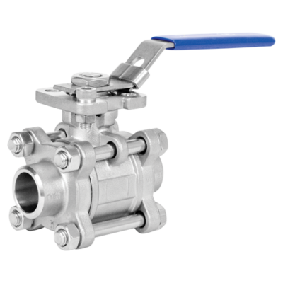 Краны шаровые АДЛ BV17 сварные с ISO фланцем