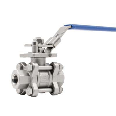 Краны шаровые АДЛ BV17 резьбовые с ISO фланцем