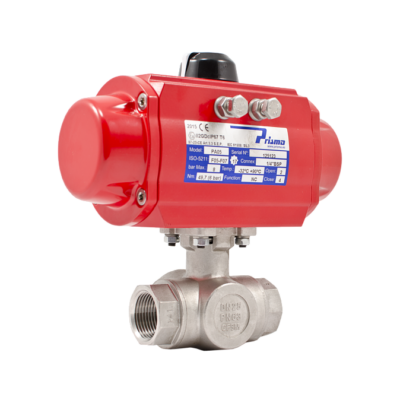 Краны шаровые АДЛ BV3 с пневмоприводом