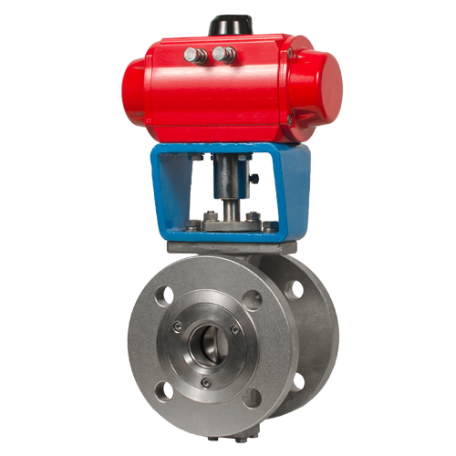 Краны шаровые cегментные АДЛ BV31 1 Краны шаровые cегментные АДЛ BV31