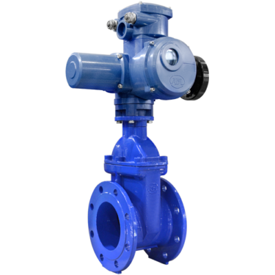 Задвижки запорные Гранар KR12 с электроприводом "Смартгир" серии AZ