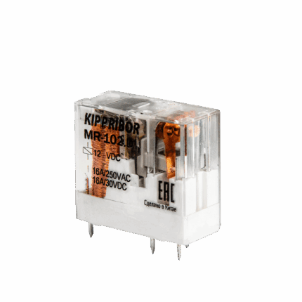 Промежуточные реле KIPPRIBOR серии MR в компактном корпусе (1- и 2-контактные)