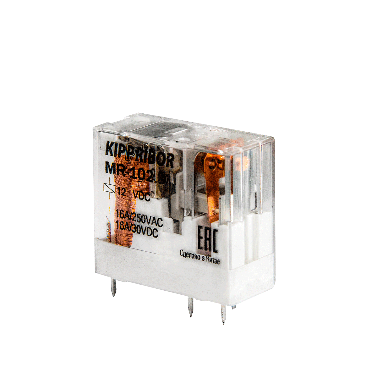 mr-102d Промежуточные реле KIPPRIBOR серии MR в компактном корпусе (1- и 2-контактные)