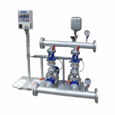 Установки насосные ГРАНФЛОУ УНВ на горизонтальных насосах МНС для водоснабжения