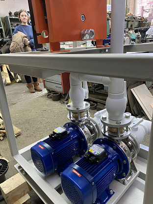 Насосы ГРАНПАМП MHC для Российской электротехнической компания в установку
системы охлаждения трансформаторов, г. Екатеринбург 5 - NordEnergy