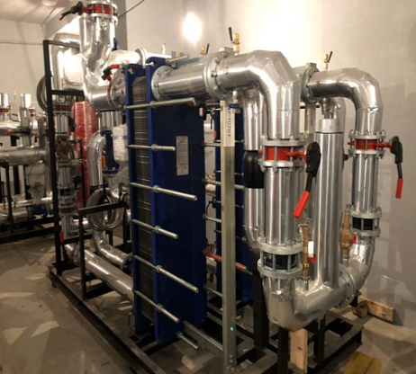 Поставка блочных индивидуальных тепловых пунктов для элитного жилого комплекса
«Аристократ», г. Уфа 7 - NordEnergy