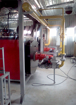 Оборудование для газовой автоматизированной крышной котельной, Тамбовская обл. 2 Оборудование для газовой автоматизированной крышной котельной, Тамбовская обл. 1 - NordEnergy