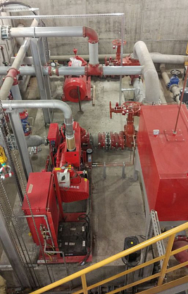 Система водяного пожаротушения завода Holcim, г. Вольск 2 Система водяного пожаротушения завода Holcim, г. Вольск 1 - NordEnergy