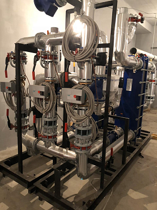 Блочный индивидуальный тепловой пункт (БИТП) для мотостроительного
производственного объединения, г. Уфа 5 - NordEnergy