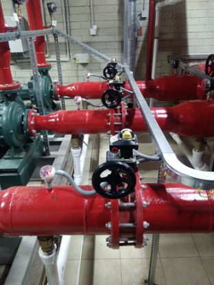 Оборудование АДЛ для пожарного водопровода и насосной станции пожаротушения в
новом паркинге на территории НКЦ «Казань» 5 - NordEnergy