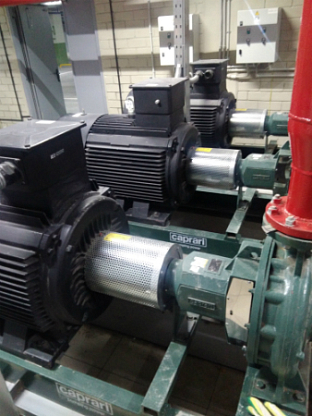 Оборудование АДЛ для пожарного водопровода и насосной станции пожаротушения в
новом паркинге на территории НКЦ «Казань» 7 - NordEnergy