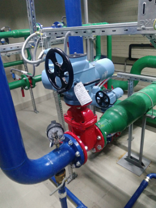 Оборудование АДЛ для пожарного водопровода и насосной станции пожаротушения в
новом паркинге на территории НКЦ «Казань» 9 - NordEnergy