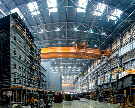 Комплексная поставка оборудования для судостроительного комплекса «Звезда» в г.
Большой Камень 3 - NordEnergy