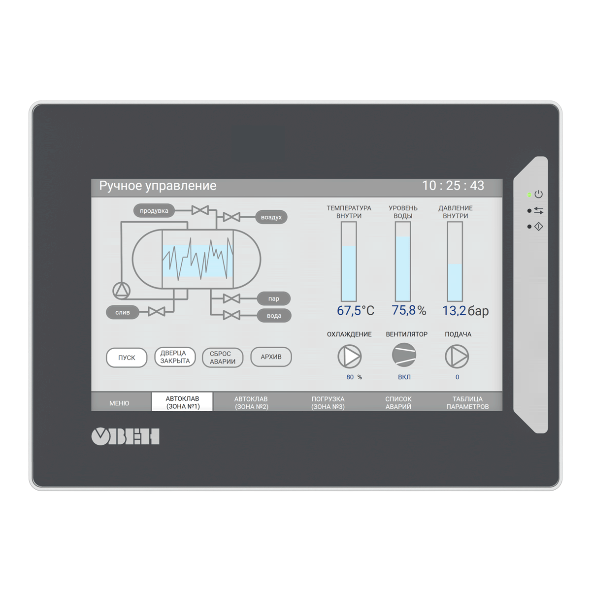 СПР400 сенсорное панельное программируемое реле 2 СПР400 сенсорное панельное программируемое реле — изображение 2