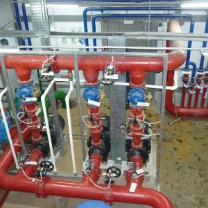 Трубопроводная арматура для торгового центра «Горки Парк», г. Казань